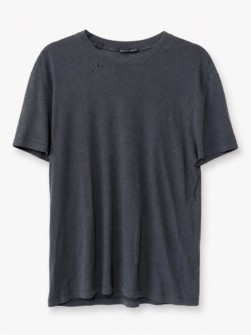 Tom Ford Navy Crewneck T‑Shirt